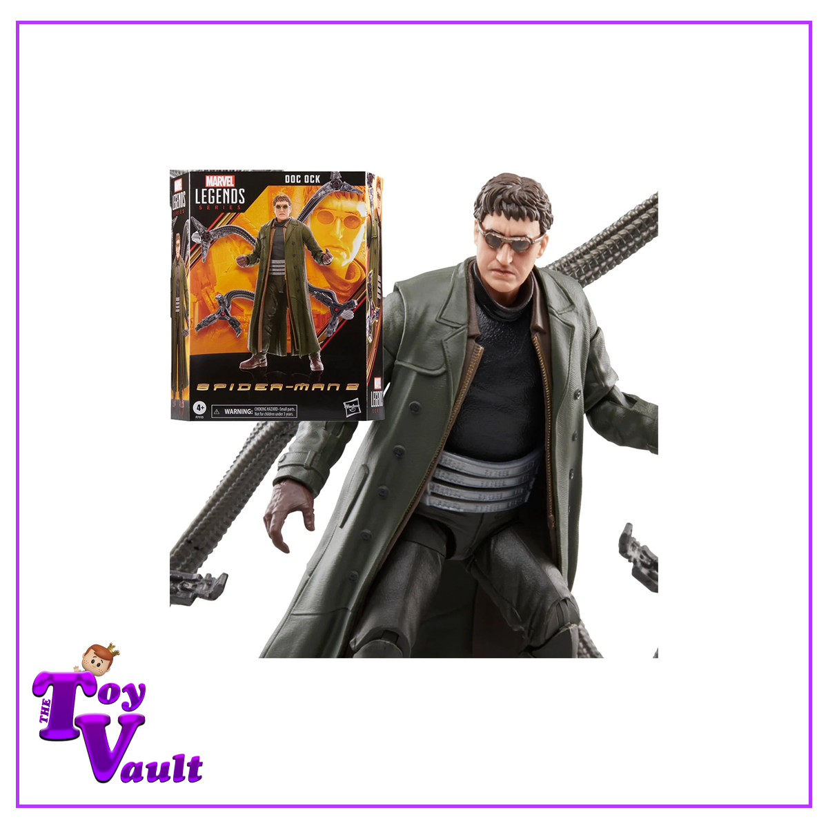 Hasbro Marvel Legends Spider-Man: No Way Home Doc Ock Deluxe 6-Inch Action Figure