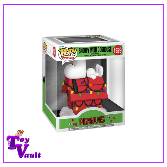 Funko Pop! Movies Peanuts A Charlie Brown Christmas - Snoopy with Doghouse #1629 (Deluxe)