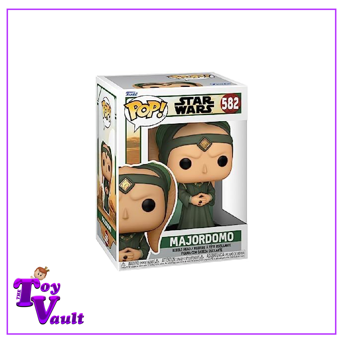 Funko Pop! Star Wars Book of Boba Fett - Majordomo #582