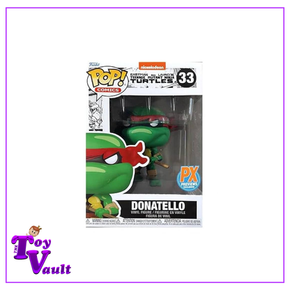 Funko Pop! Television Teenage Mutant Ninja Turtles - Donatello #33 PX Previews Exclusive