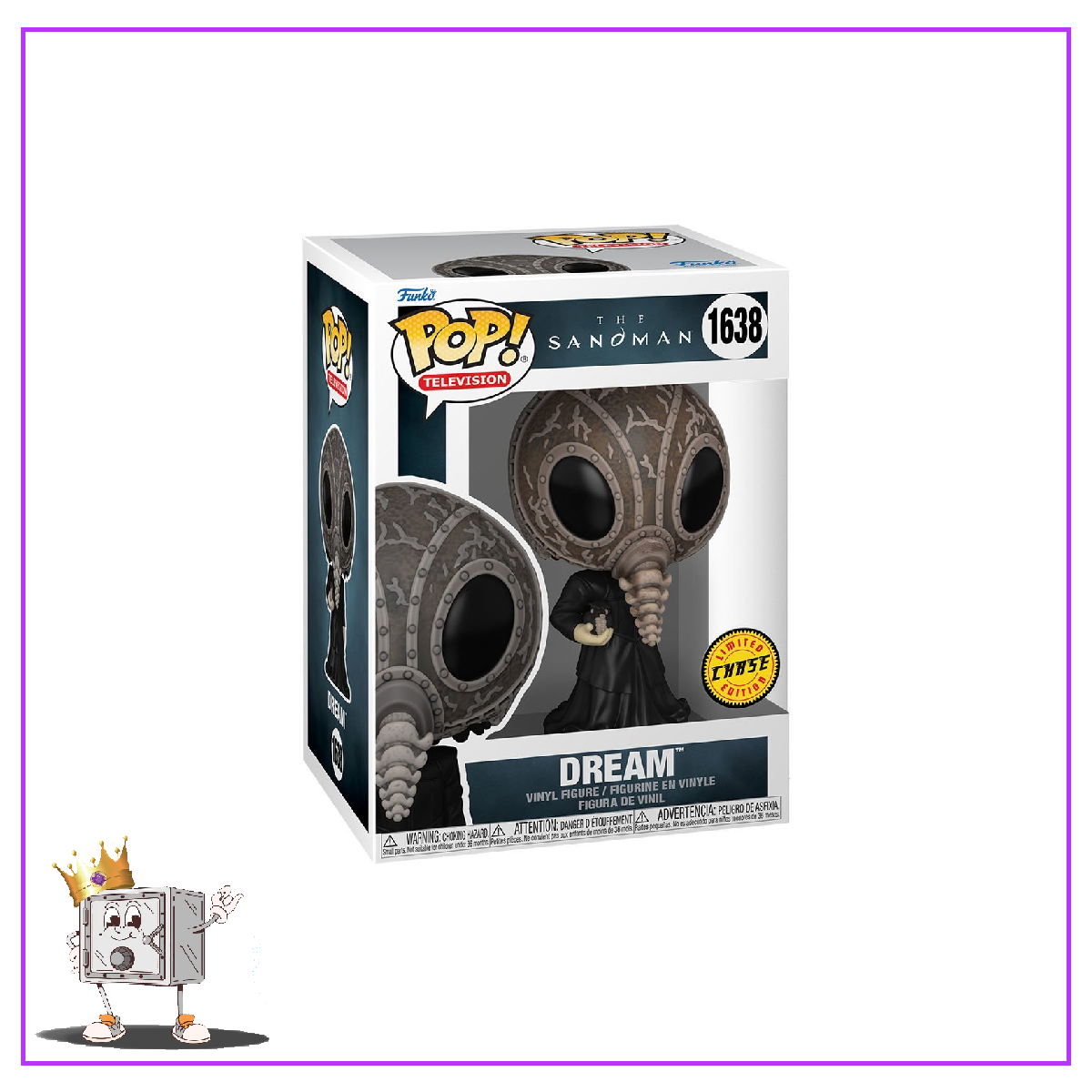 Funko Pop! Television The Sandman - Dream #1638 Masked Chase Preorder