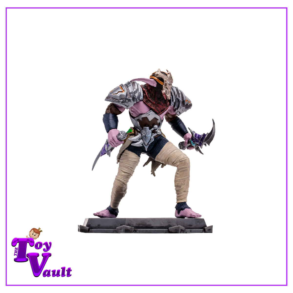 McFarlane Toys Games World of Warcraft Wave 1 - Elf Druid Rogue (Common) 1:12 Scale Posed Figure