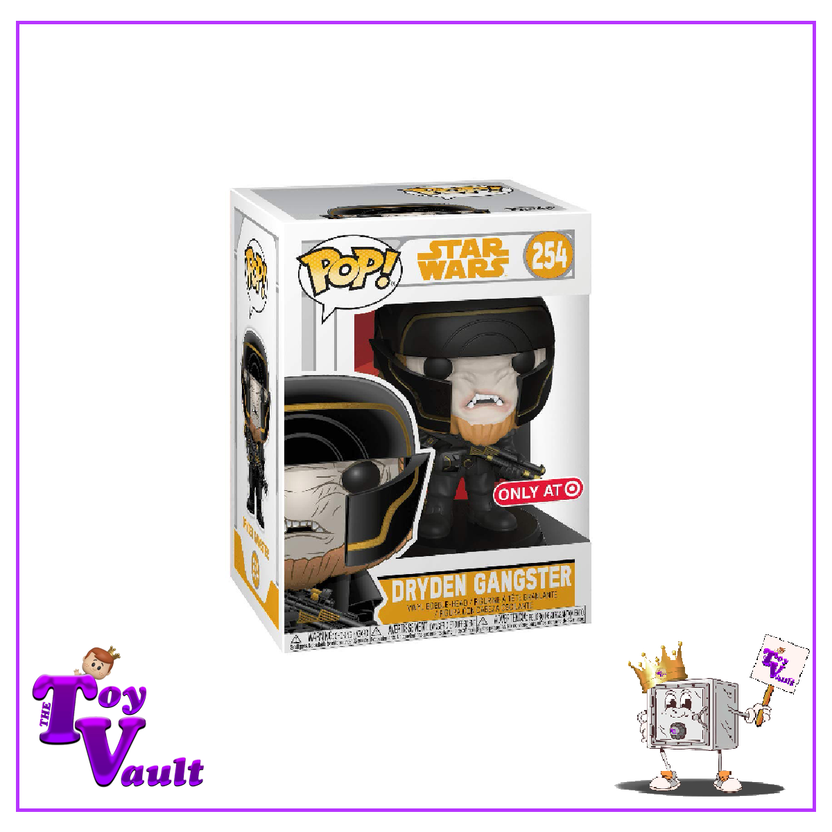 Funko Pop! Star Wars - Dryden Gangster #254 Target Exclusive