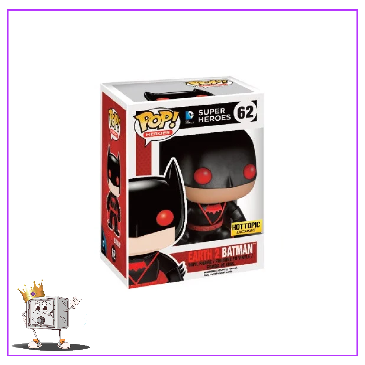 Funko Pop! DC Heroes Comics - Earth 2 Batman #62 Hot Topic Exclusive