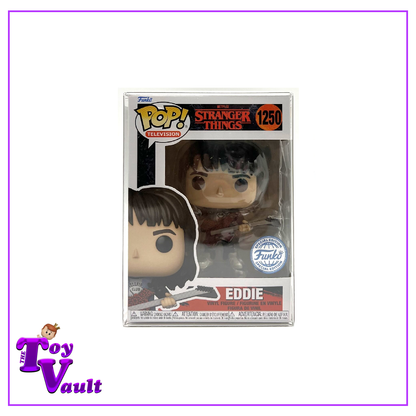 Funko Pop! Television Stranger Things - Eddie with Guitar #1250 Special Edition Exclusive