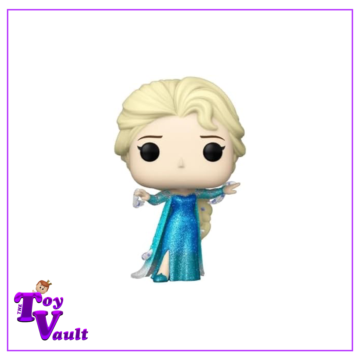 Funko Pop! Disney 100th Anniversary Princesses Frozen - Elsa #1319 Diamond Party City Exclusive