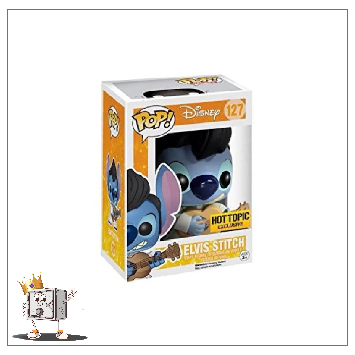 Funko Pop! Disney Lilo and Stitch - Elvis Stitch #127 Hot Topic Exclusive