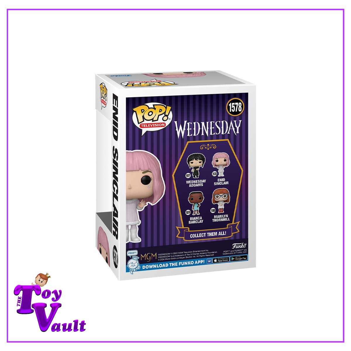 Funko Pop! Horror Television Wednesday (The Addams Family) - Rave'n Dance Enid Sinclair #1578