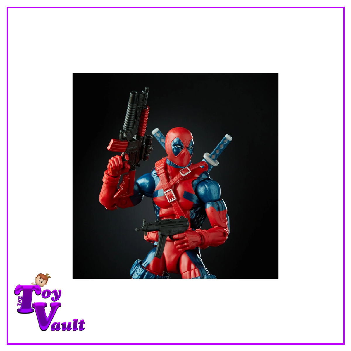 Hasbro Marvel Legends X-Men X Force Retro Deadpool 6-inch Action Figure - Exclusive