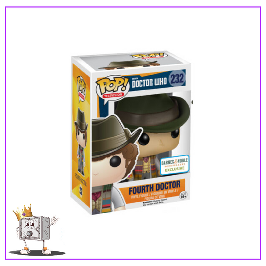 Funko Pop! Television Doctor Who - Fourth Doctor #232 Barnes and Noble Exclusive