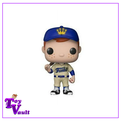 Funko Pop! Icons Sports Baseball - Freddy Funko Baseball Player (White Jersey) SE ECCC Shared Exclusive LE 1000