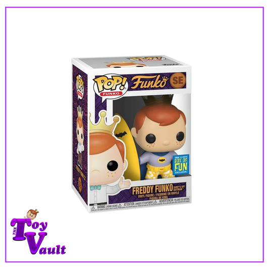 Funko Pop! Icons DC Heroes Batman and Joker - Freddy Funko as Surf's Up Batman SE 2019 Box of Fun Exclusive LE 5000