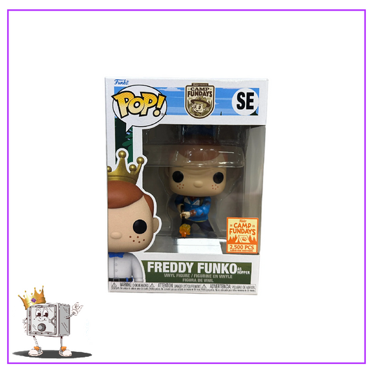 Funko Pop! Icons Television Stranger Things - Freddy Funko as Hopper with Flamethrower SE 2023 Fundays Exclusive LE 2,500