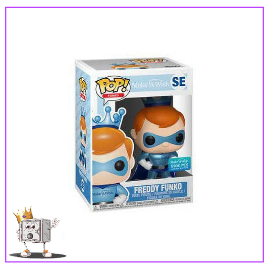 Funko Pop! Icons Make a Wish - Freddy Funko Superhero SE Make a Wish Exclusive Limited to 5,000 Pieces