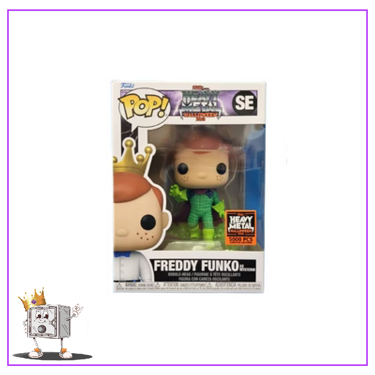 Funko Pop! Icons Marvel - Freddy Funko as Mysterio SE NYCC Heavy Metal Halloween Exclusive LE 5,000