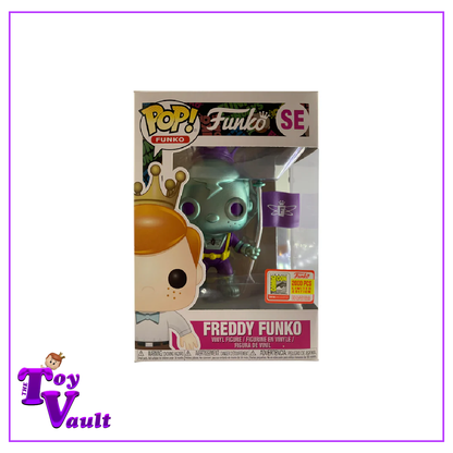 Funko Pop! Icons - Freddy Funko Space Robot (Purple / Teal) SE 2018 San Diego Comic Con Exclusive LE 2000