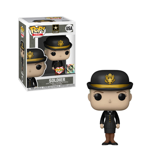 Funko Pop! Icons Military - Army Soldier (Caucasian Female) Pops with Purpose Exclusive