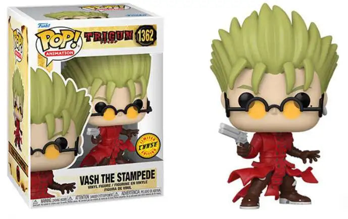 Funko Pop! Animation Trigun - Vash the Stampede #1362 Glasses CHASE