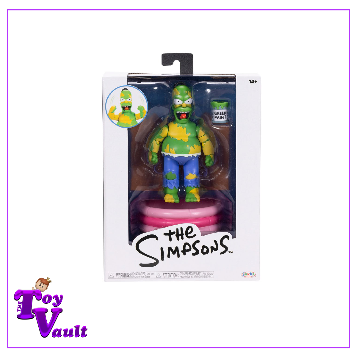 Jakks Pacific Television The Simpsons - Furious Homer 5-inch Premium Action Figure Preorder