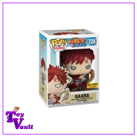 Funko Pop! Animation Naruto - Gaara #728 Metallic Hot Topic Exclusive