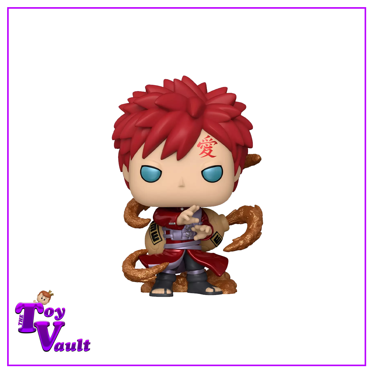 Funko Pop! Animation Naruto - Gaara #728 Metallic Hot Topic Exclusive