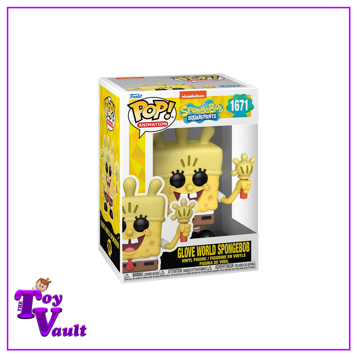 Funko Pop! Television Spongebob Squarepants 25th Anniversary Meme Collection - Glove World Spongebob #1671