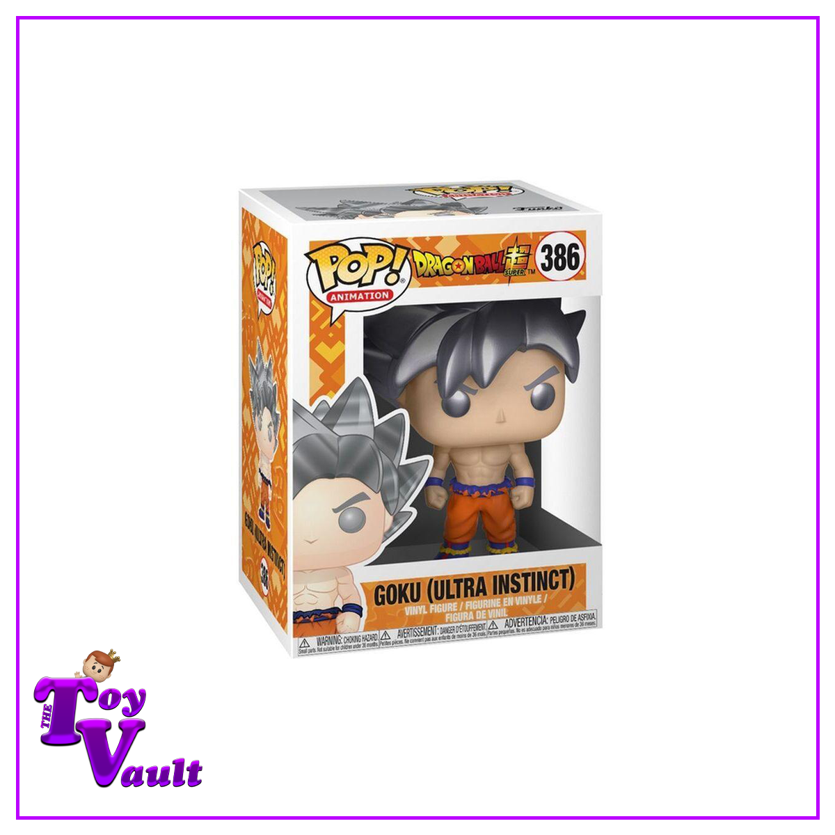 Funko Pop! Animation Dragon Ball Z - Goku (Ultra Instinct) #386