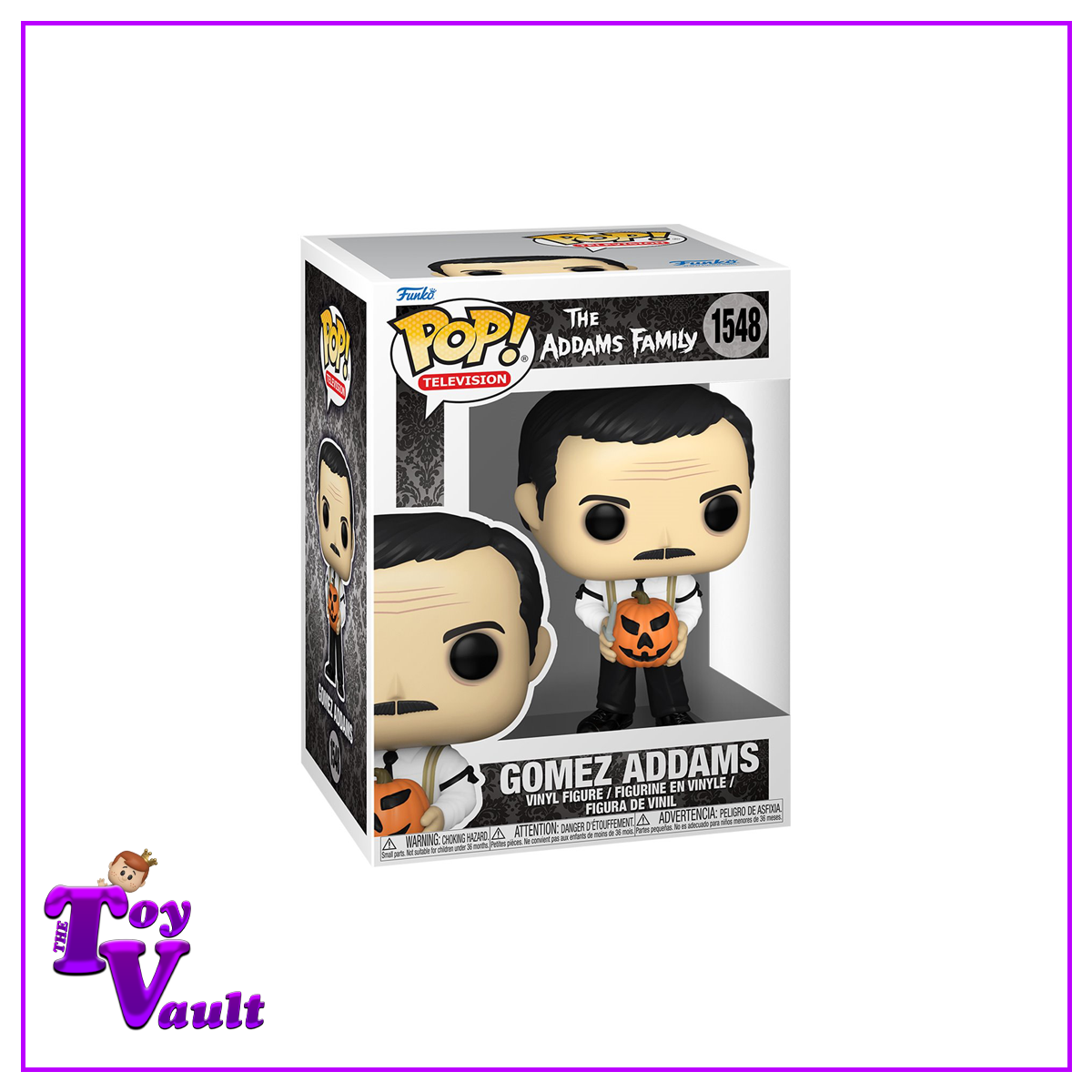 Funko Pop! Horror The Addams Family - Gomez Addams with Pumpkin #1548