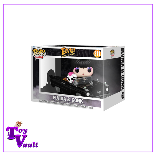 Funko Pop! Horror Mistress of the Dark - Elvira with Gonk in the Macabre Mobile #311 (Deluxe Ride)