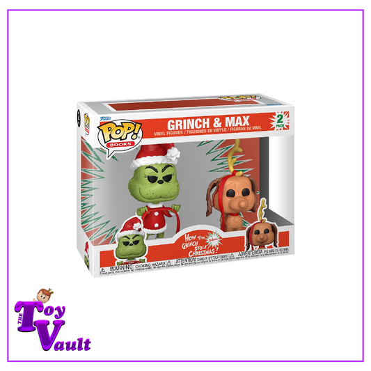 Funko Pop! Holiday Movies How The Grinch Stole Christmas - The Grinch & Max (2 Pack)