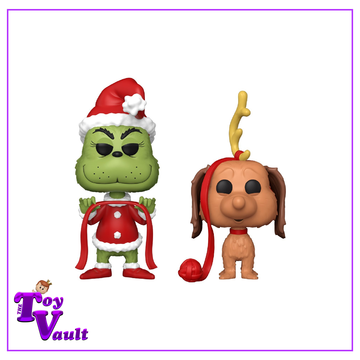 Funko Pop! Holiday Movies How The Grinch Stole Christmas - The Grinch & Max (2 Pack)