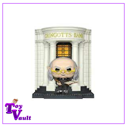 Funko Pop! Movies Harry Potter - Gringotts Head Goblin with Bank #138 Target Exclusive 6 inch