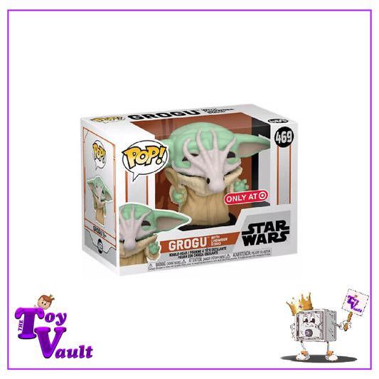 Funko Pop! Star Wars The Mandalorian - Grogu with Chowder Squid #469 Target Exclusive