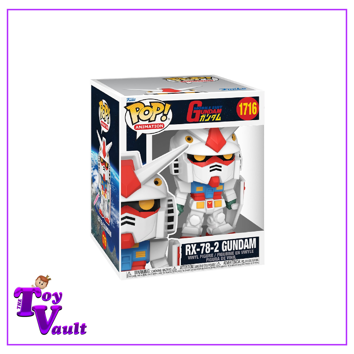 Funko Pop! Games Mobile Suit Gundam - RX-78-2 Gundam #1716 (Deluxe) Preorder