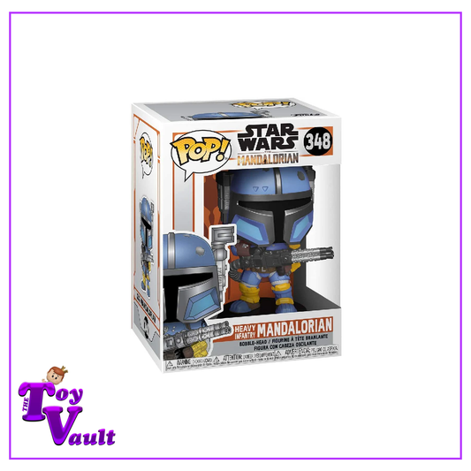 Funko Pop! Star Wars The Mandalorian - Heavy Infantry Mandalorian #348