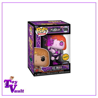 Funko Fusion Pop! Television Masters of the Universe - He-Man #1006 CHASE with Digital Token