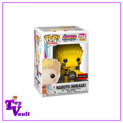 Funko Pop! Animation Boruto - Naruto (Hokage) #724 Glow in the Dark Chase AAA Anime Exclusive