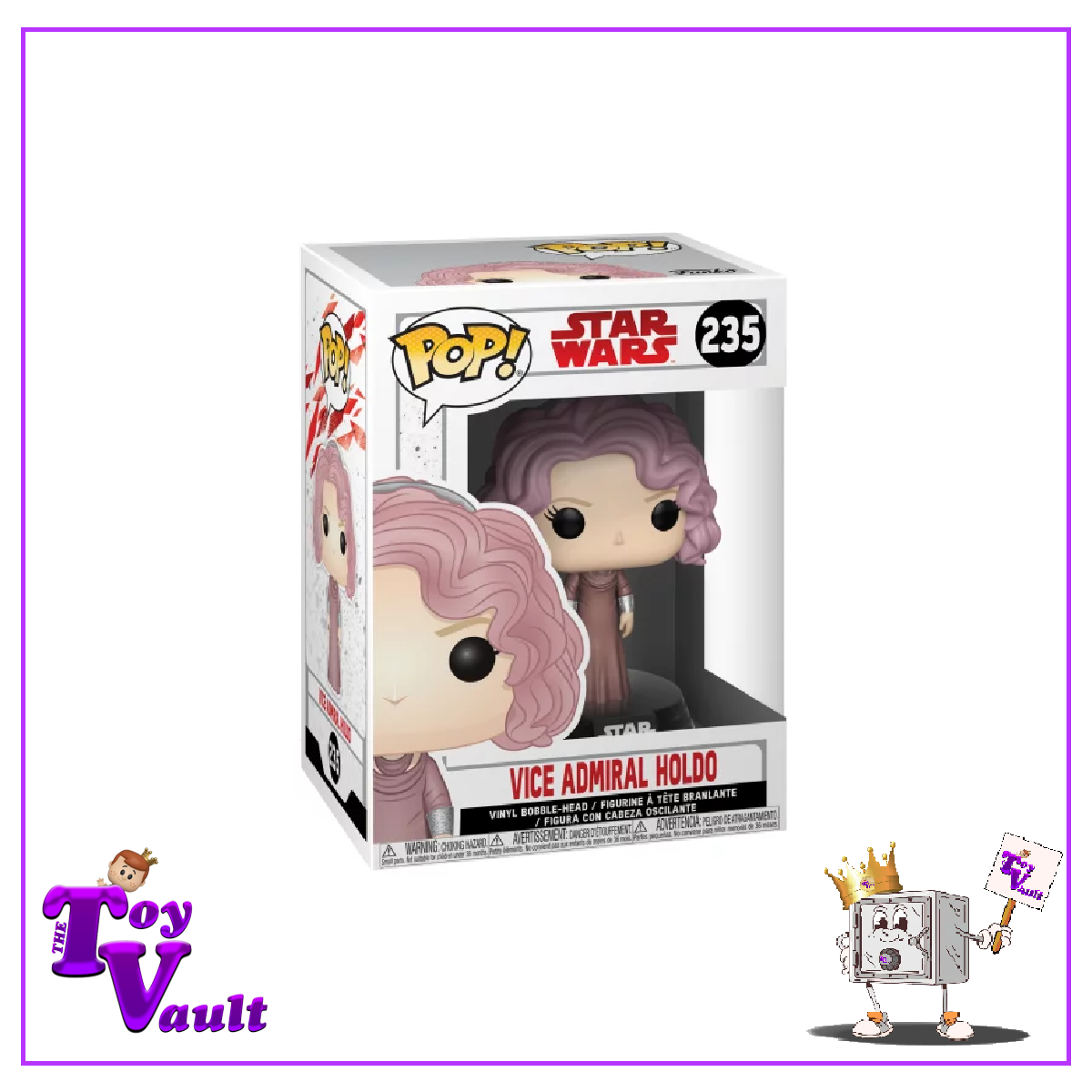 Funko Pop! Star Wars - Vice Admiral Holdo #235