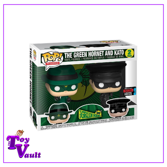 Funko Pop! Television The Green Hornet - Green Hornet and Kato (2 Pack) NYCC Shared Exclusive