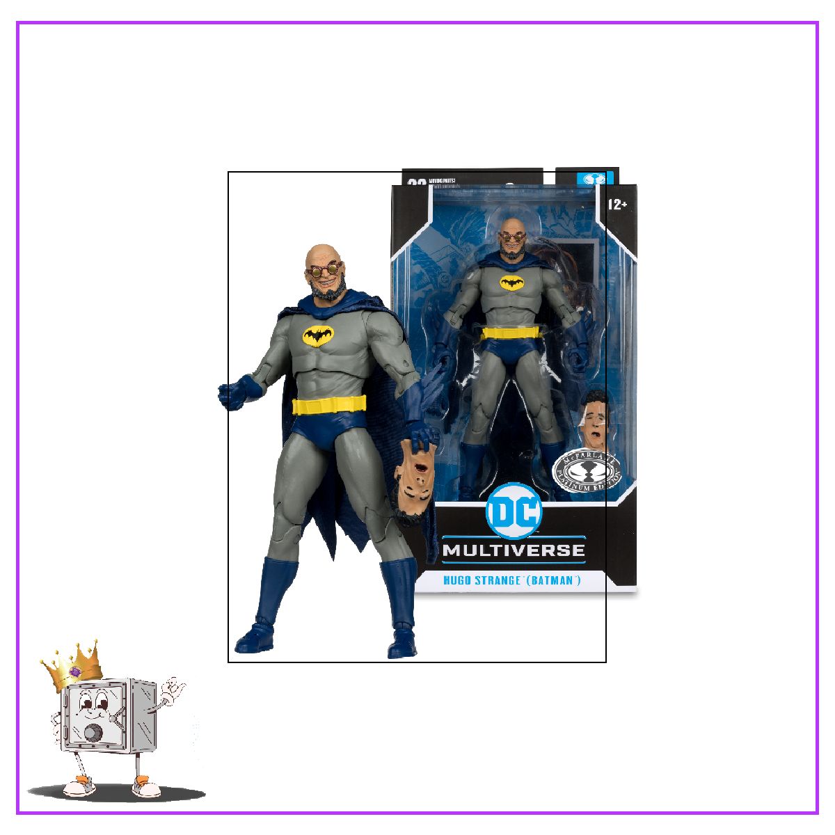 McFarlane Toys DC Heroes Multiverse Batman - Hugo Strange Platinum Edition Action Figure