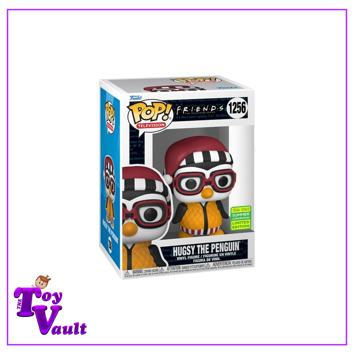 Funko Pop! Television Friends - Hugsy the Penguin #1256 SDCC Shared Exclusive