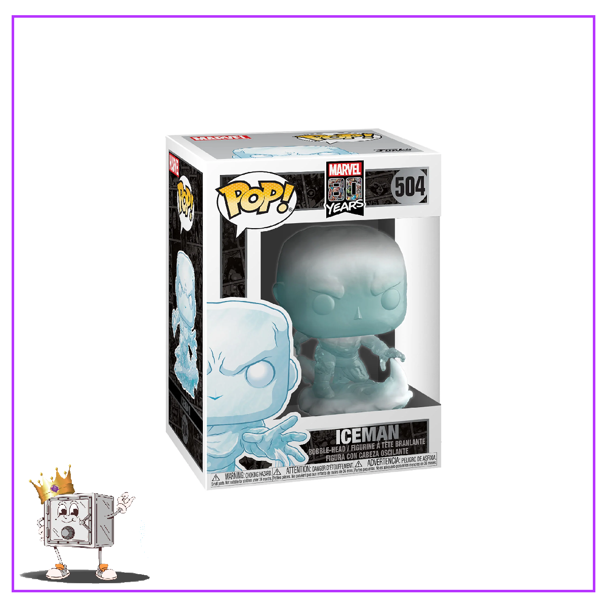 Funko Pop! Marvel 80 Years - Iceman #504