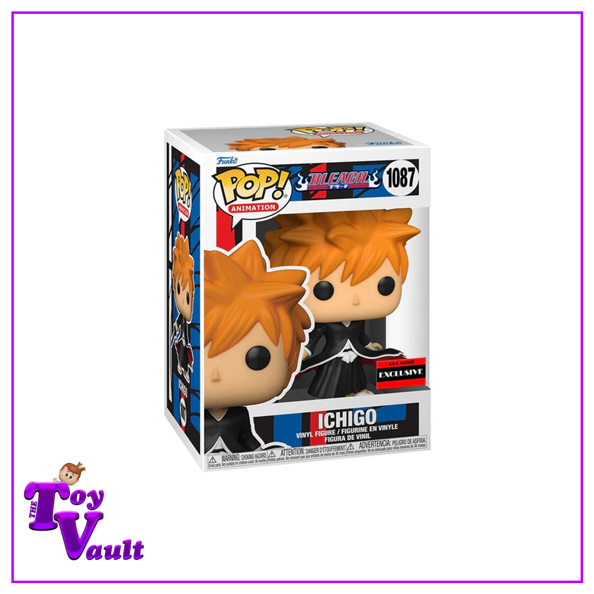 Funko Pop! Animation Bleach - Ichigo #1087 AAA Anime Exclusive