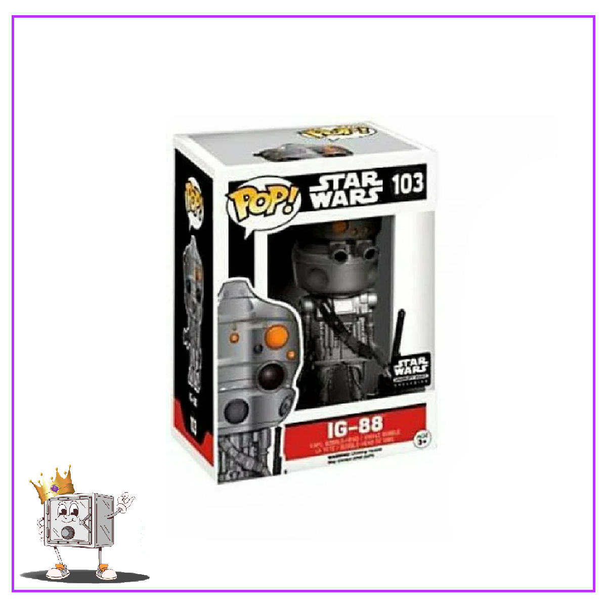 Funko Pop! Star Wars - IG-88 #103 Smuggler's Bounty Exclusive