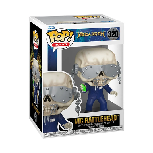 Funko Pop! Music Megadeth - Vic Rattlehead #320