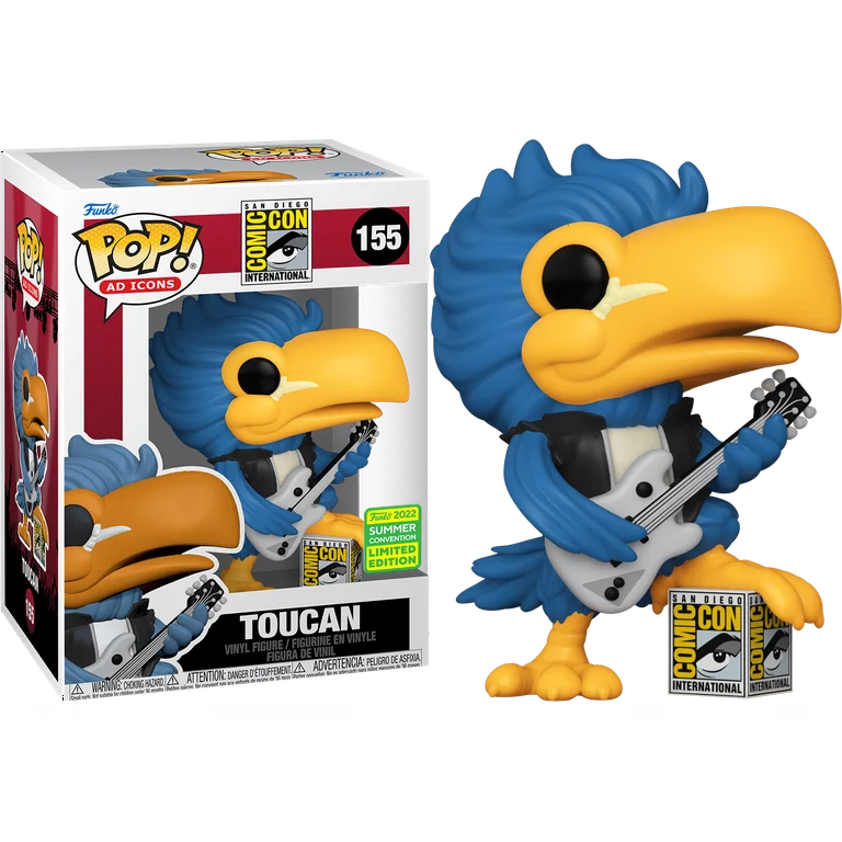 Funko Pop! Icons - Toucan (with Guitar) #155 San Diego Comic Con