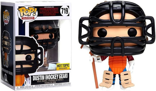 Funko Pop! Television Stranger Things - Dustin (Hockey Gear) #719 Hot Topic Exclusive