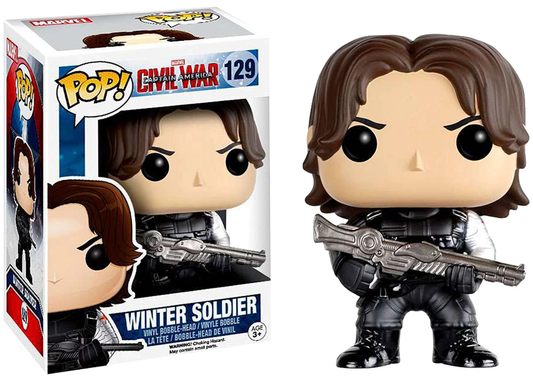 Funko Pop! Marvel Civil War - Winter Soldier #129