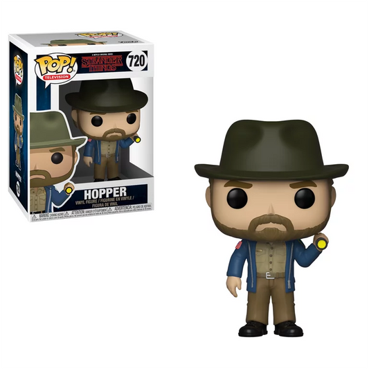 Funko Pop! Television Stranger Things - Hopper with Flashlight #720