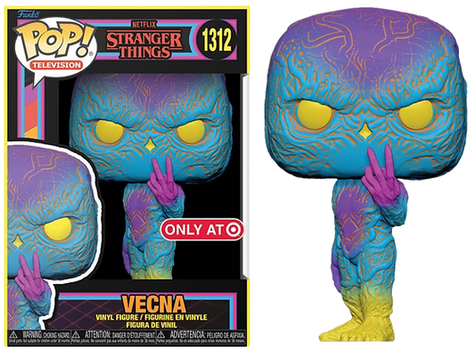 Funko Pop! Television Stranger Things - Vecna #1312 Blacklight Target Exclusive